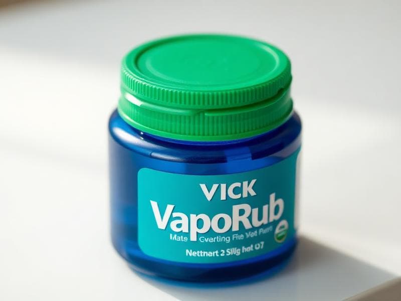Vick VapoRub jar